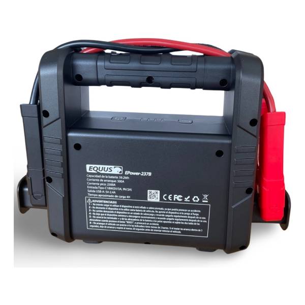 Arrancador Multifunción Portátil Jump Starter 16000mah Equus - Imagen 10