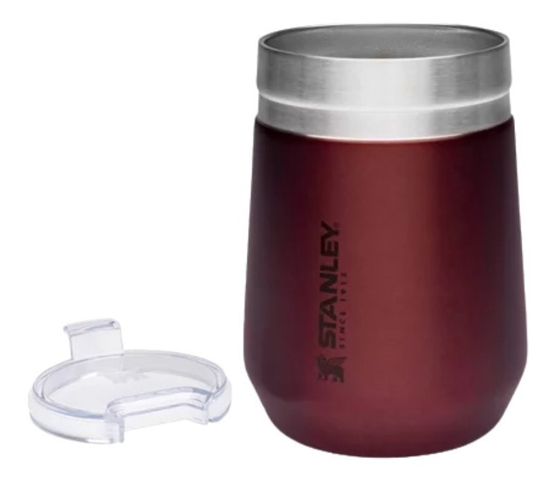 Vaso Térmico Stanley Go Everyday Lisa Color Vino Tinto 296ml - Imagen 9