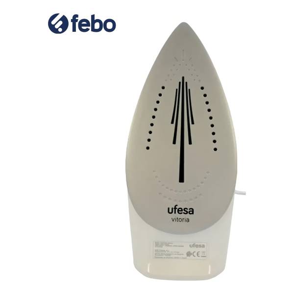 Plancha A Vapor Ufesa Pv3700 Vitoria 3000w Febo Color Blanco Y Gris - Imagen 4