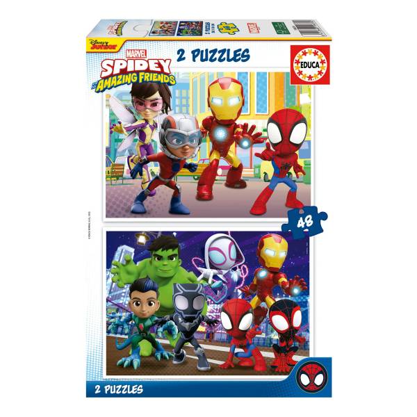 Rompecabezas Educa Spidey X2 48pcs