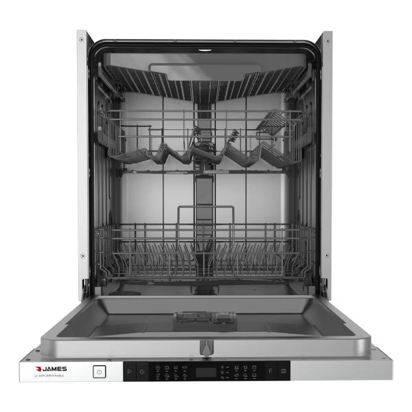 Lavavajillas Empotrable James 14 Cubiertos Inox Color Plateado
