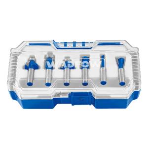 Set X 6 Fresas 12mm Para Router