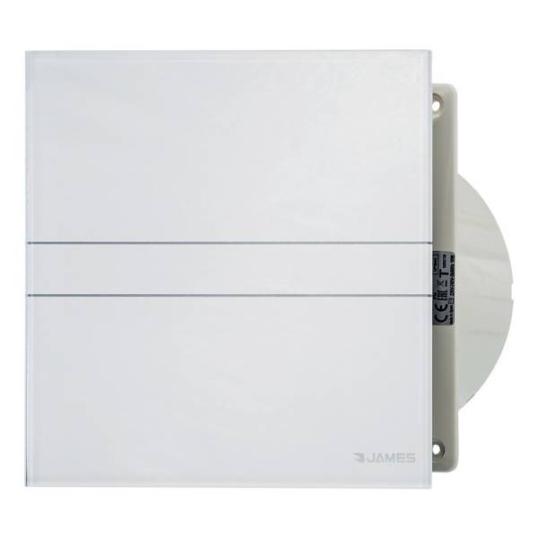 Extractor James De Baño Frente De Vidrio Ej 200vt Color Blanco