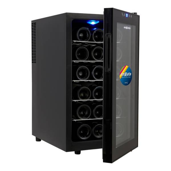 Enfriador De Vino Refrigerador 18 Botellas Evenx3318 Enxuta - Imagen 3