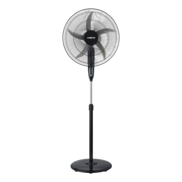 Ventilador De Pie 1.70 M 3 V 50 Cm Enxuta Negro