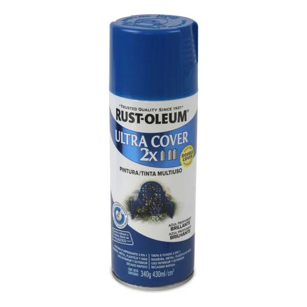 Pintura Esmalte Aerosol Rust Oleum Ultra Cover 2x Brillante