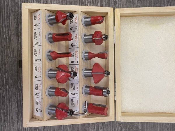 Juego De 12 Fresas Equus Para Fresadora Router Eje 6mm - Imagen 4
