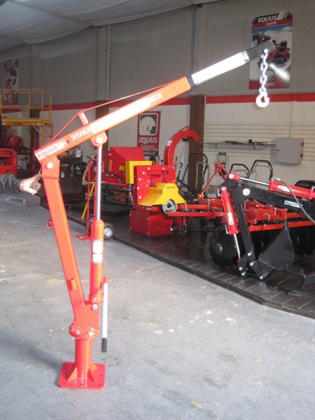 Guinche O Grua Giratoria Equus Para Camioneta O Camión 900kg - Imagen 4