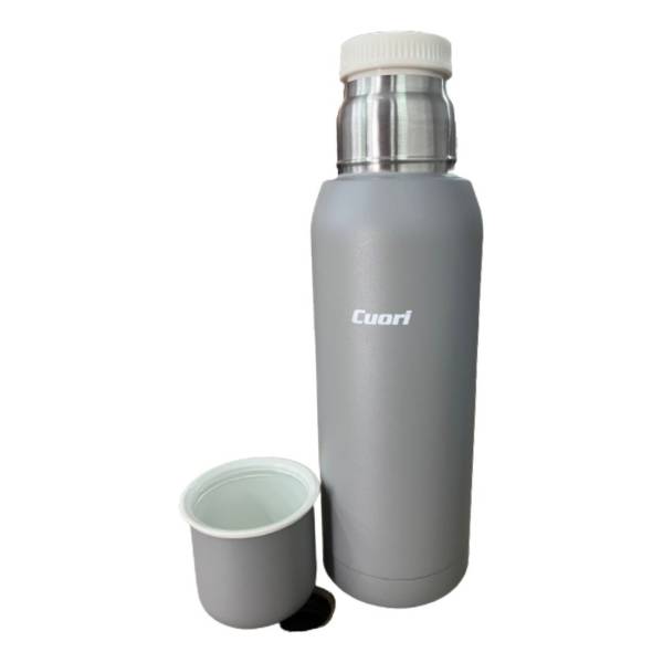 Termo Cuori Icaro 1 Lt Acero Inox Tapon Cebador Gris - Imagen 2