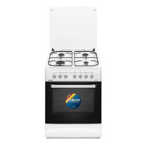 Cocina Combinada 4 Hornallas Blanca Enxuta Europea