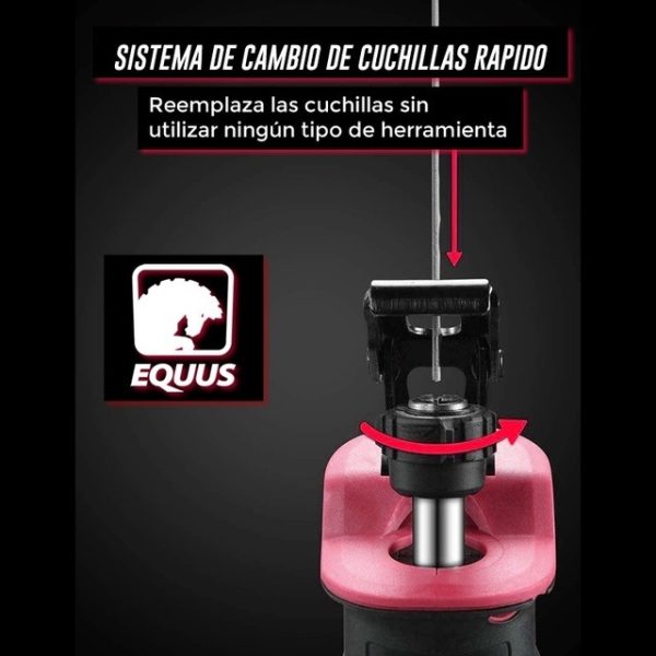 Sierra Recíproca Sable Equus Inalámbrica Con Batería - Imagen 9