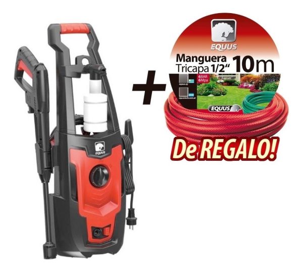 Hidrolavadora Hogar Equus 100bar Dispensador Jabón Incluido - Imagen 2