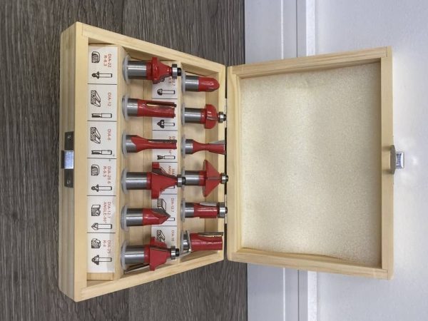 Juego De 12 Fresas Equus Para Fresadora Router Eje 6mm - Imagen 3