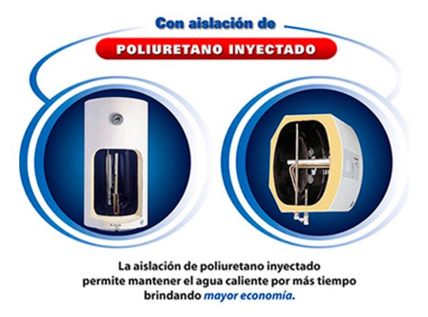 Termotanque De Cobre James 30 Lts Linea Prisma 30l - Imagen 2