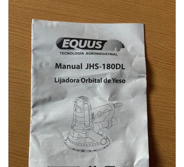 Lijadora Orbital Mango Corto Equus Con Aspiradora 710w 180mm - Imagen 4