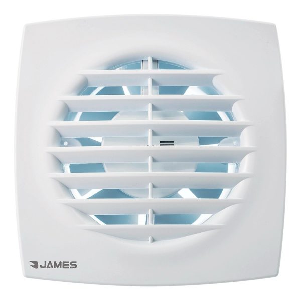 Extractor De Baño James Ej-300s 15 Cm Color Blanco