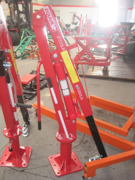 Guinche O Grua Giratoria Equus Para Camioneta O Camión 900kg - Imagen 9