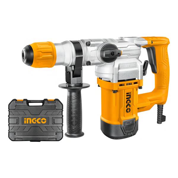 Rotomartillo 1050w 4,5j Sds Plus 3800bpm Ingco Rh10506 Color Amarillo Frecuencia 50 Hz/60 Hz