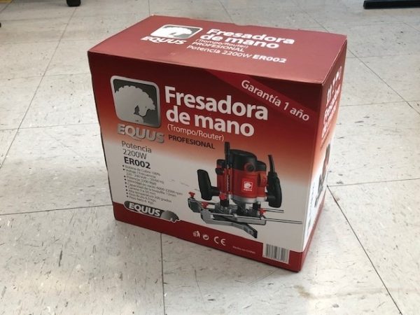 Router Fresadora Equus Trompo 12mm 2100w Profesional - Imagen 2