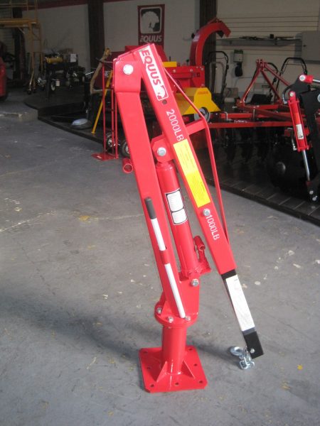 Guinche O Grua Giratoria Equus Para Camioneta O Camión 900kg - Imagen 2