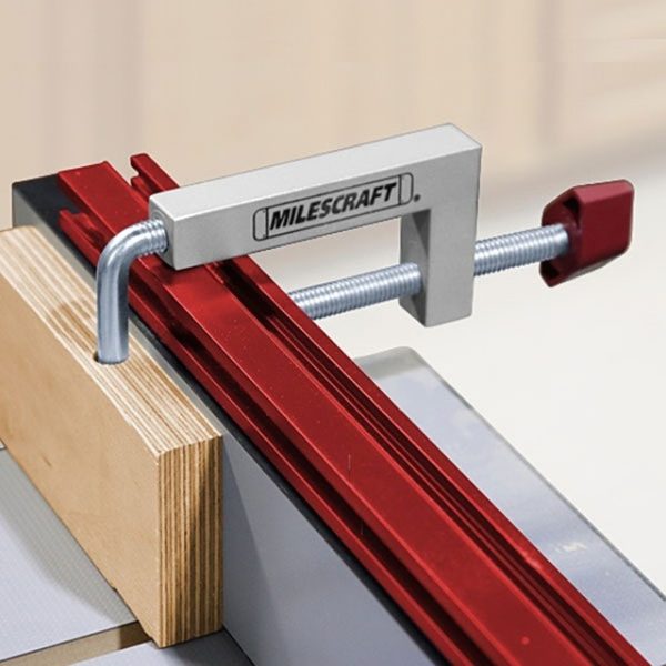 Lija Prensa Router Sierra De Mesa Fenceclamps Milescraft - Imagen 4