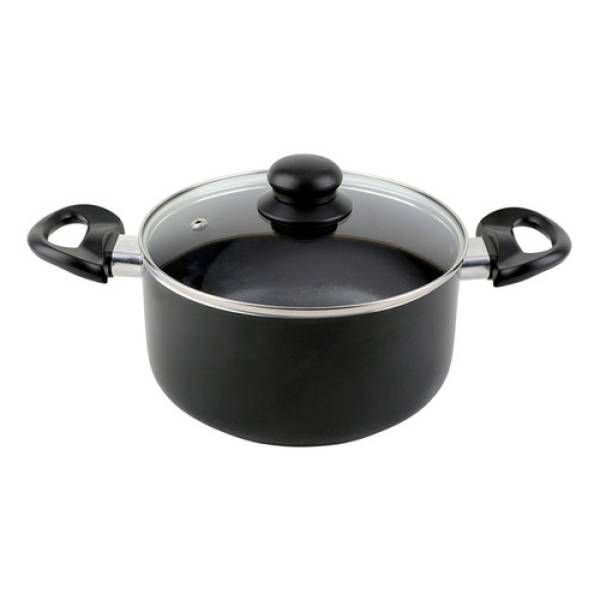 Olla Cacerola Antiadherente Cuori C-black-20 3.2 Lts 20 Cm