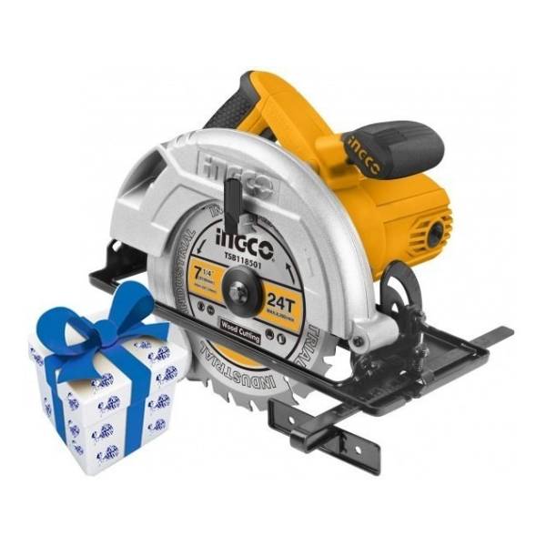 Sierra Circular 7 1/4 1400w Ingco Cs18538 - Imagen 2