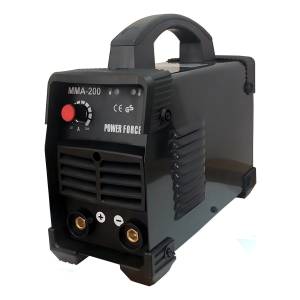Soldadora Inverter 200amp Power Force Color Negro