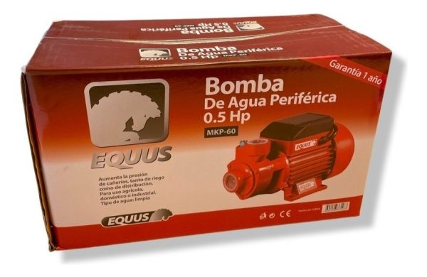 Bomba De Agua Equus Periférica 0.5 Hp - Imagen 3