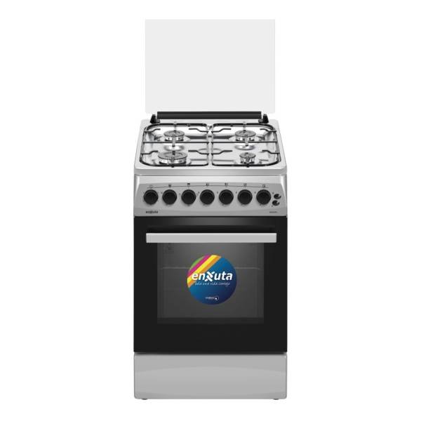 Cocina Supergas 4 Hornallas Inox Con Termocupla 50x60 Enxuta