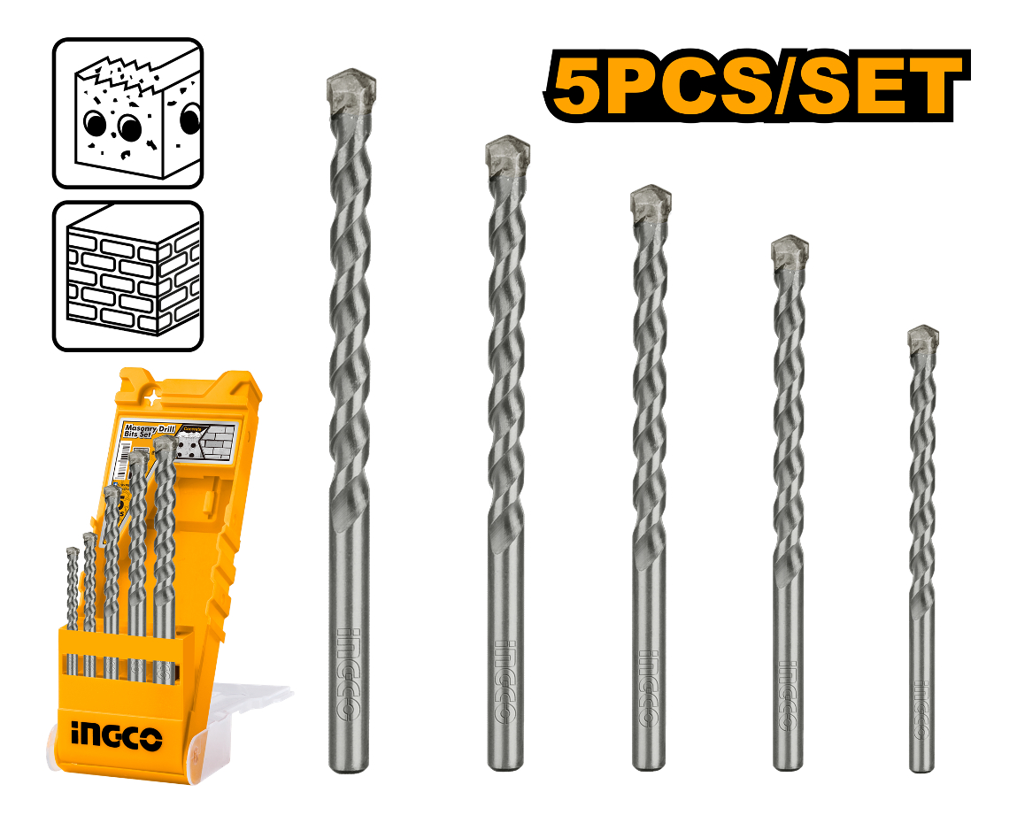 Taladro Percutor Ingco 850w + Mechas Metal Madera Concreto - Imagen 5