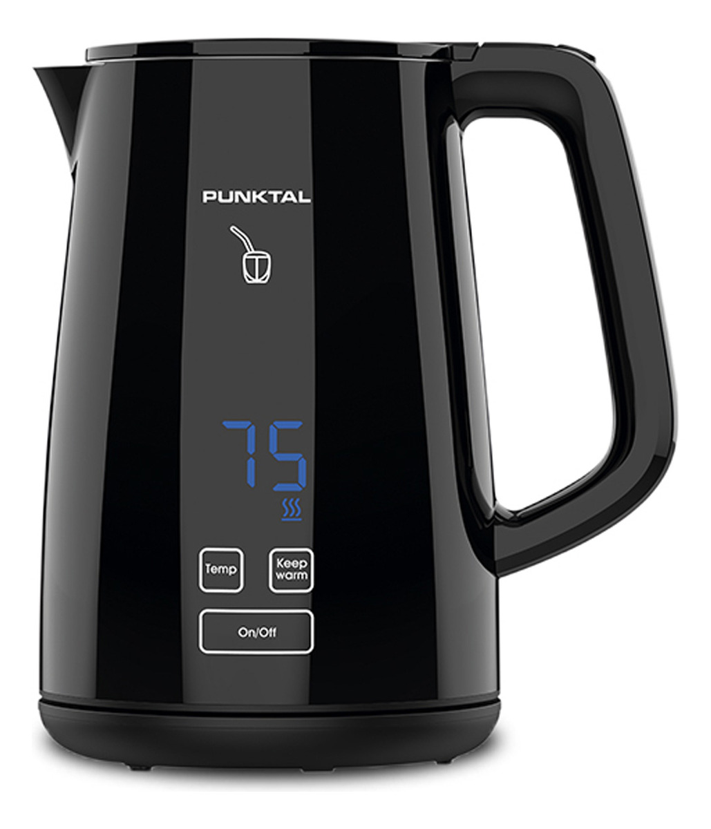 Jarra Eléctrica Digital 1,7 Lts Inox Punktal