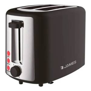 Tostadora James 6 Niveles Acero Inoxidable 2 Panes 800w Dimm