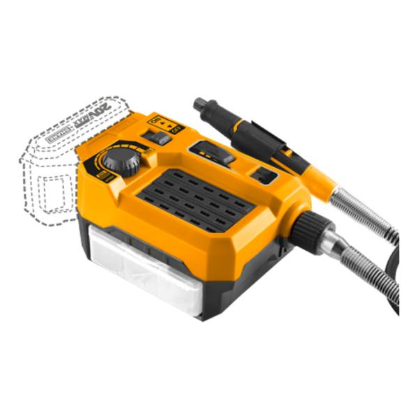 Mini Torno A Bateria 20v P20s Inalambrico C Accesorios Ingco