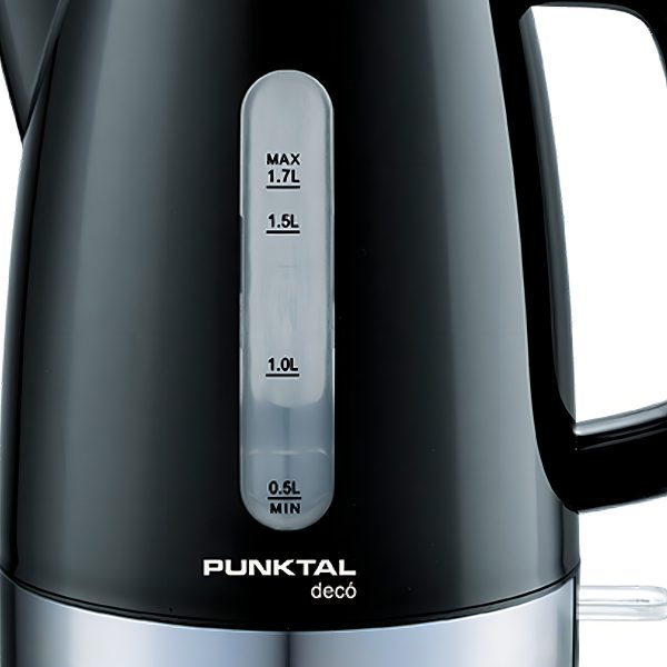 Jarra Eléctrica Punktal Pk-3550 Jp Negra/plateada 1.7l - Imagen 2