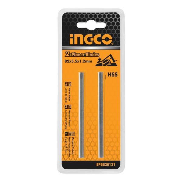 Cuchilla P Cepillo 82x5.5x1.2mm Epb820121 Ingco Epb820121 Pl
