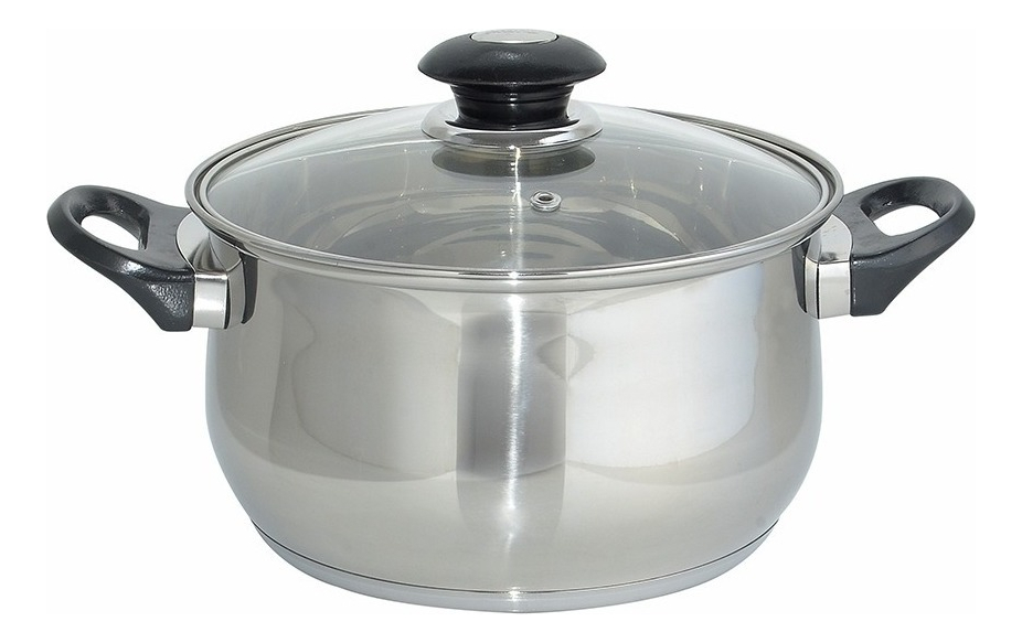 Cacerola Cuori Mod Giulia 16 X 10 2lt Acero Inox Color Gris - Imagen 2