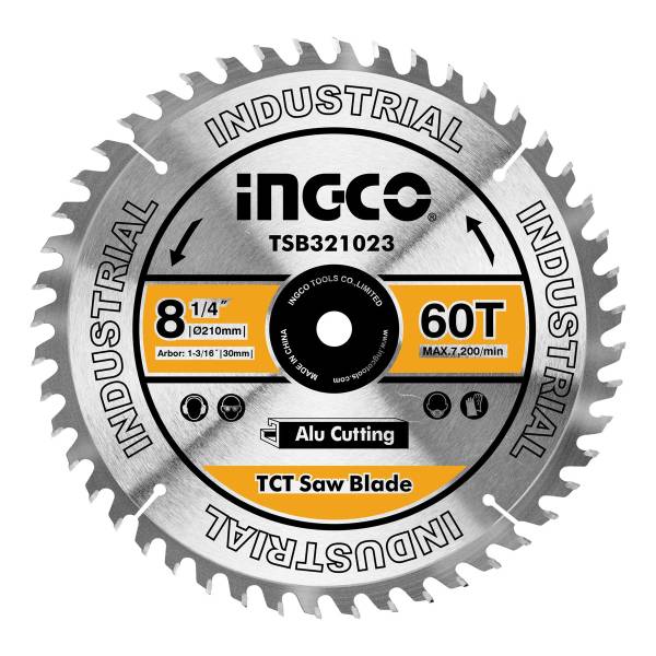 Ff Disco Para Aluminio Madera Ingletadora 8  1/4  Ingco 60 Dtes