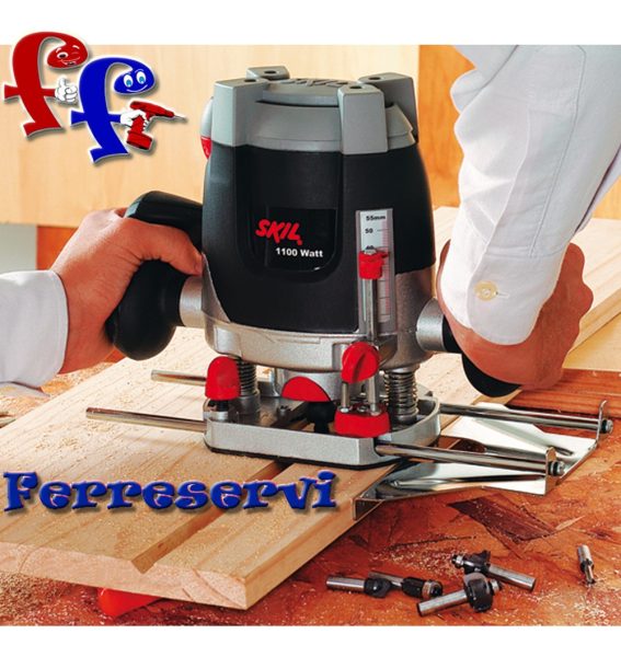 Fresadora Trompo Router Skil 1831 1/4, 6 Y 8 Mm 1100w+ Malet - Imagen 2