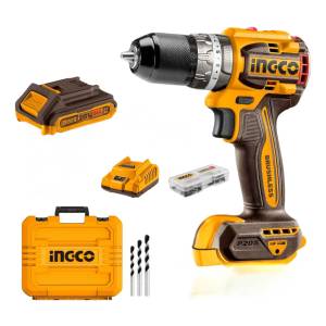 Atornillador 20v Percutor Mandril Met 13mm Cidli20602 Ingco