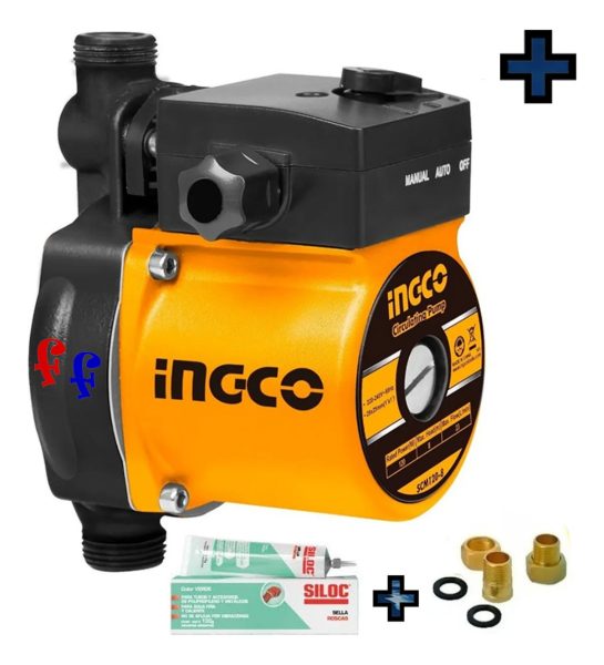 Bomba 120w Elevador De Presión D Agua Baño Cocina Automático - Imagen 2