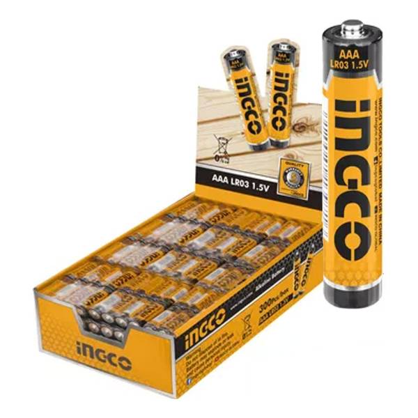 Pack X 4 Pilas Alkalinas Aaa 1.5v Ingco 2900mah Hab3a01