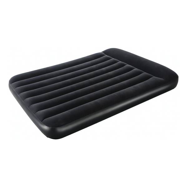 Colchon Inflable Sommier 2 Plazas Modelo 220v Incorp Color Negro 67403
