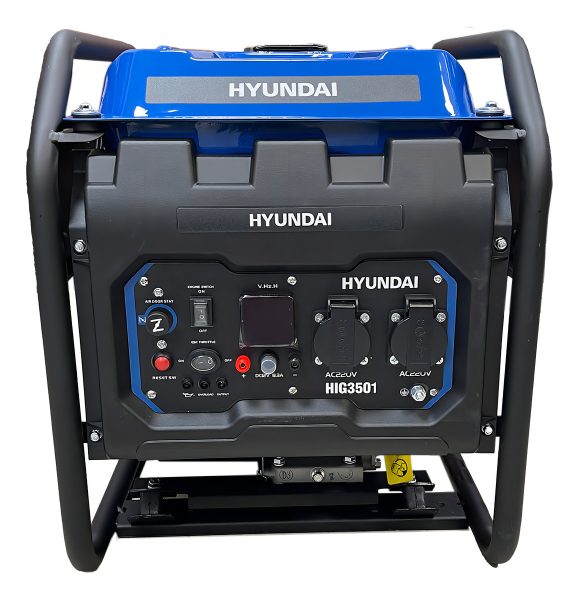 Generador Portátil Hyundai Hig3501 4000w Monofásico Kirkor - Imagen 2