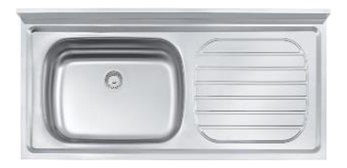 Ff Mesada Tramontina Inoxidable Con Pileta Izquierda 1.2mt