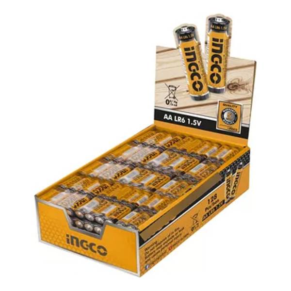 Pack X 4 Pilas Alkalinas Aa 1.5v Ingco 2900mah Hab2a01
