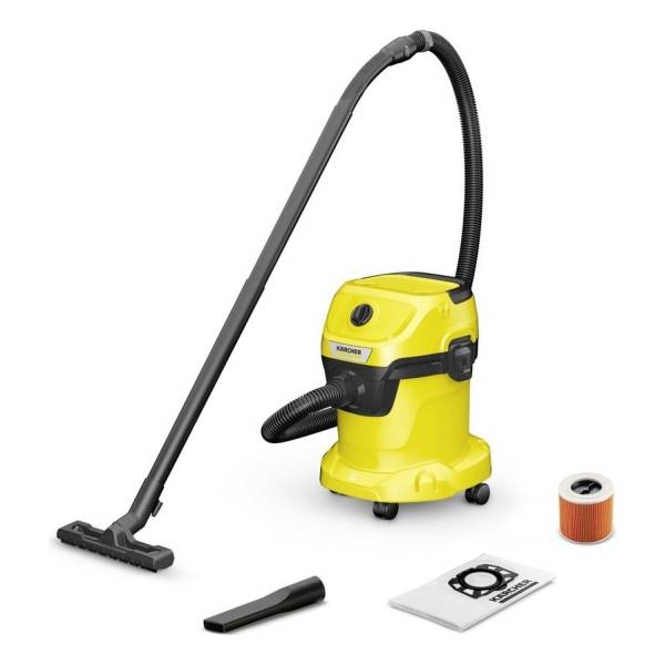 Aspiradora Multifunción De Tacho Kärcher Home & Garden Wd 3 17l Amarilla Y Negra 220v 60hz - Imagen 4
