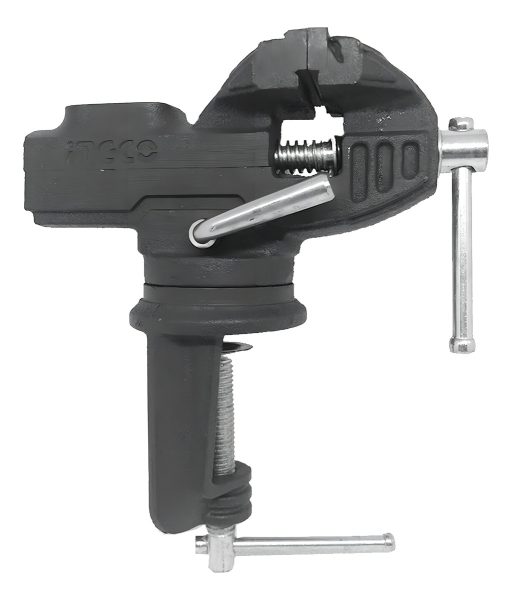 Morsa De Banco Mesa 60mm Ingco Hbv082 Giratoria Joyero - Imagen 3