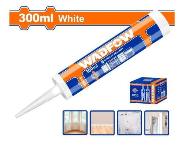 Sellador Acrilico 300ml Blanco Wadfow Wgq2t21 - Imagen 2