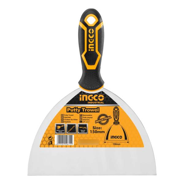 Ff Espatula Plana Copa Inox 15cm Ingco Hput08150 Yeso Pintor